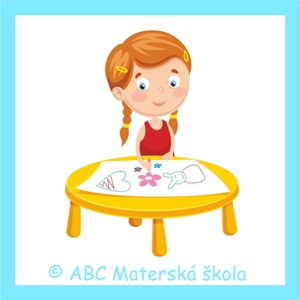 Pracovné listy, úlohy a cvičenia na stolík