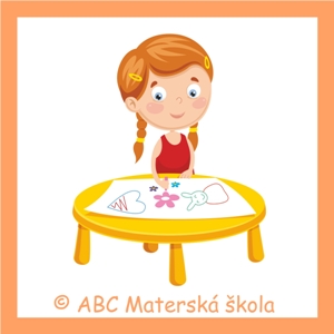 Pracovné listy, úlohy a cvičenia na stolík