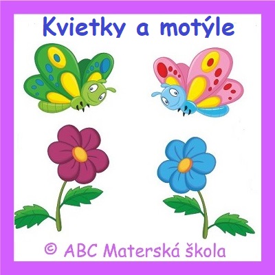 Kvietky a motýle