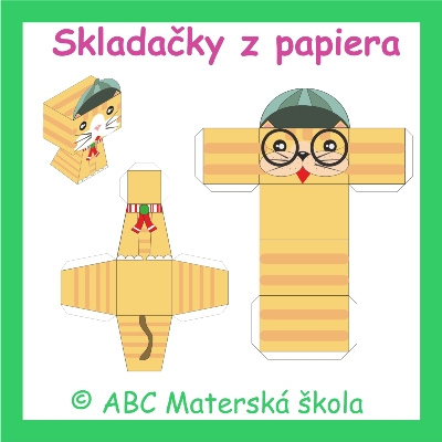 Skladačky zvieratká