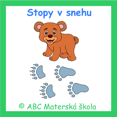 Stopy v snehu