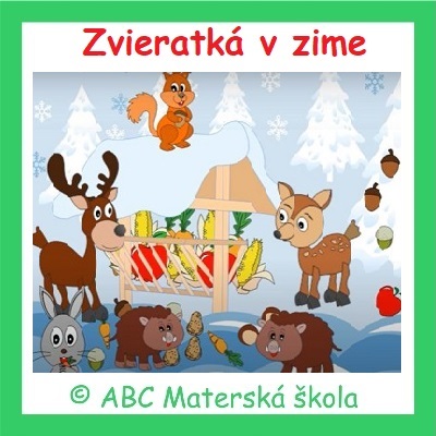 Zvieratká v zime